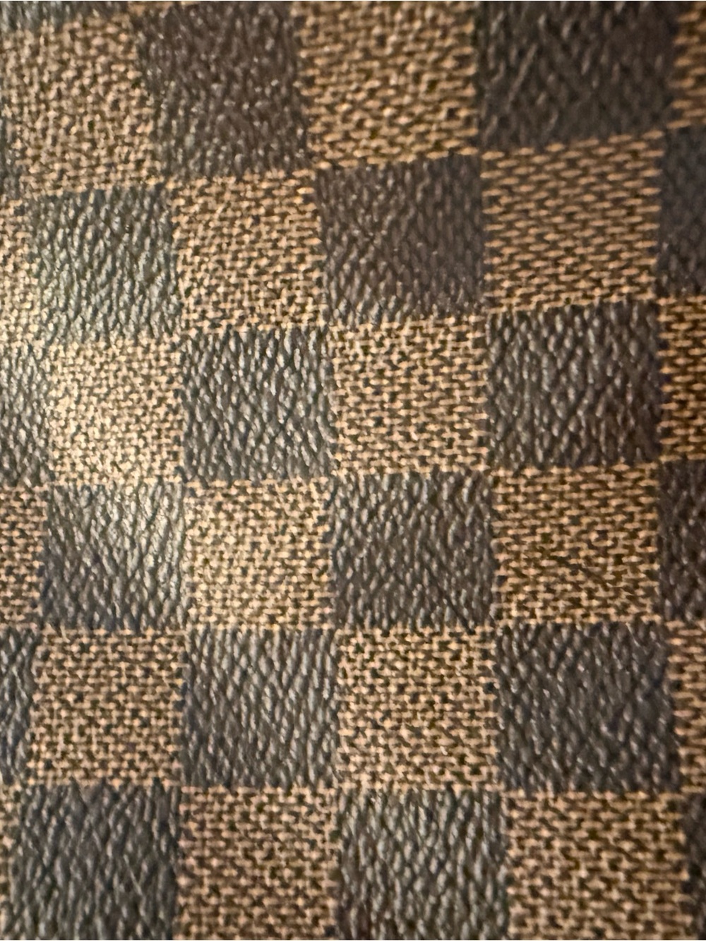 Louis Vuitton Brown Damier Ebene Tote with Dark Trim - Picture 3 of 10